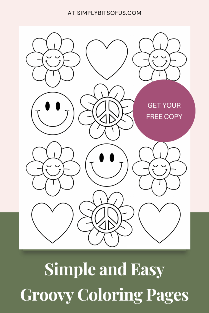 groovy coloring pages
