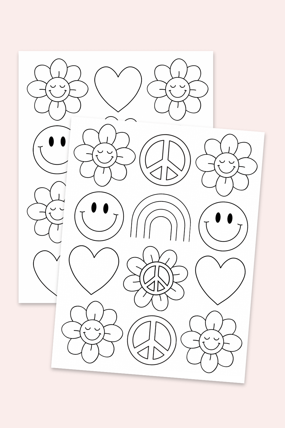 Groovy Coloring Pages for Kids – Free & Fun to Print